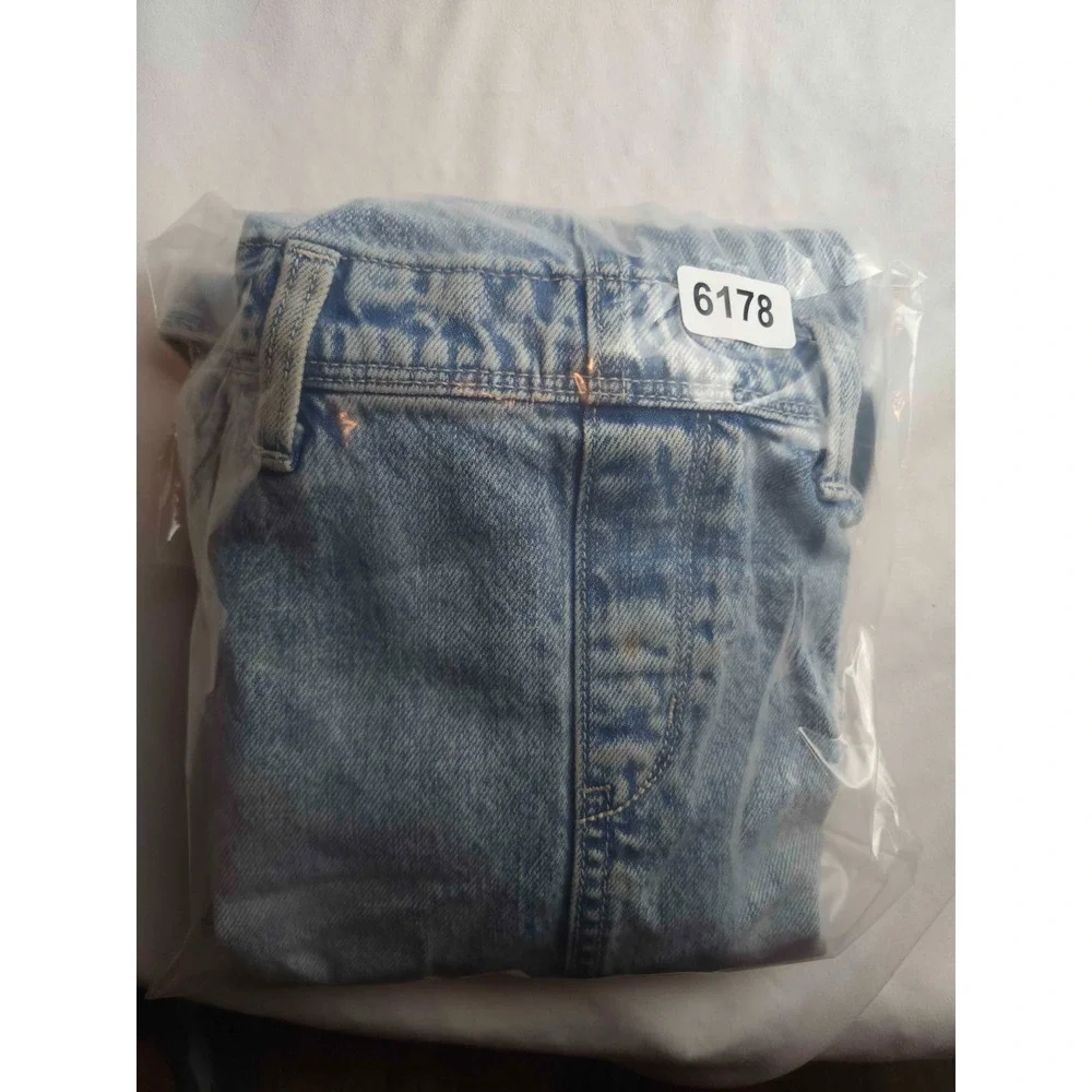 Old Navy Denim Overall Dress Girls Size XL Blue Acid Wash Casual Sleeveless